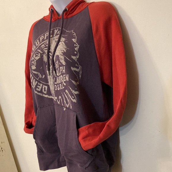 - Denim & Supply Native American Chief pullover hoodie 100 percent cotton - Picture 5 of 9